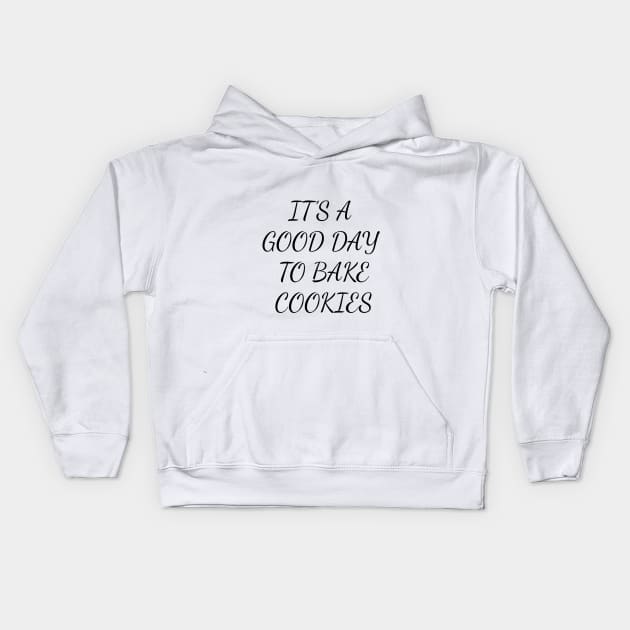 baking lover Kids Hoodie by Happy Lea